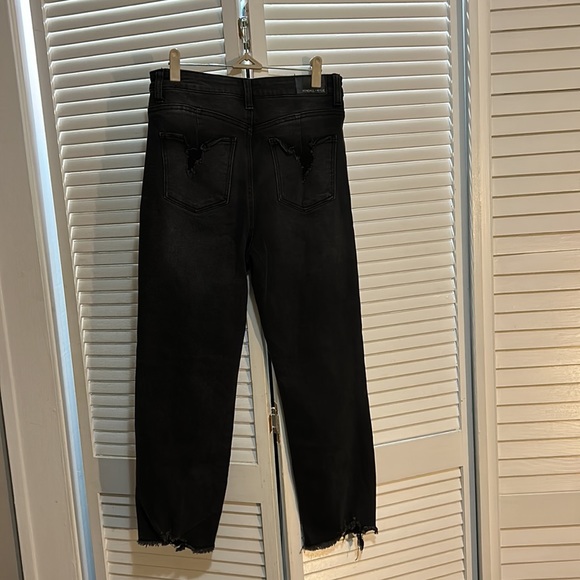 Kendall & Kylie The Icon High Rise Straight Leg Jeans - Picture 4 of 5